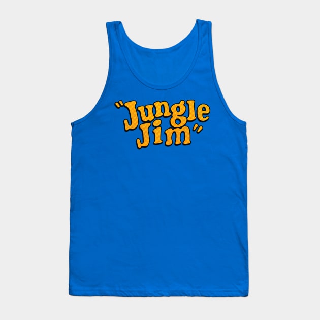 Jungle Jim - Retro 70s Car Drag Racer Tank Top by darklordpug